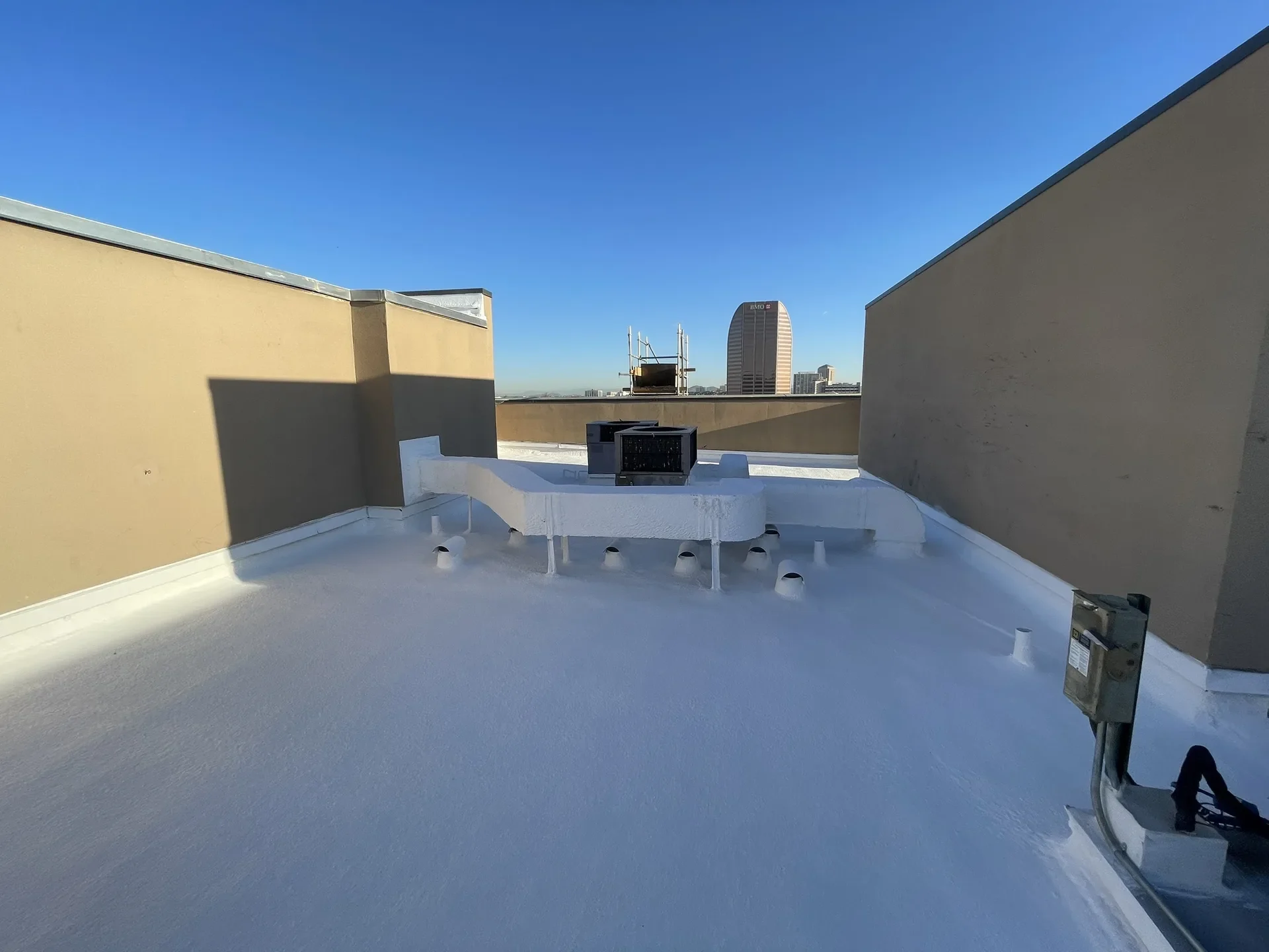 Commercial roof work in Salt Lake City